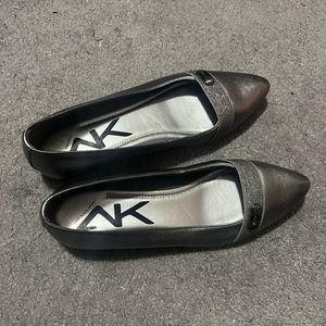 COPY - Anne Klein flats, grey, size 9